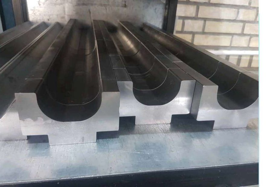 Stainless steel profiles from the production line